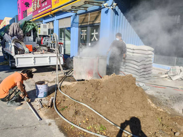 尉犁顶管注浆加固